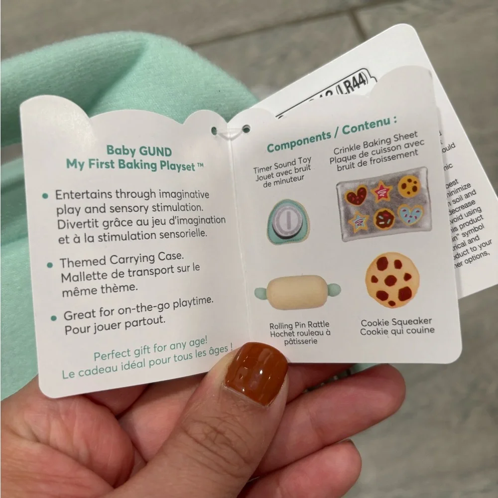 GUND My First Baking Plush Playset - Picture 4 of 6